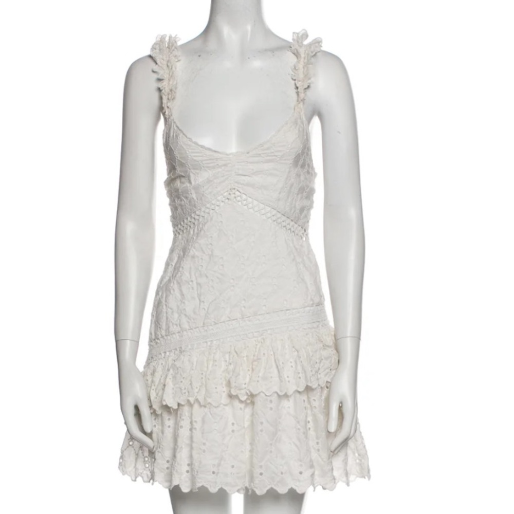 LoveShack Fancy White Dress